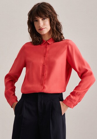 Camicia da donna di SEIDENSTICKER in rosso: frontale