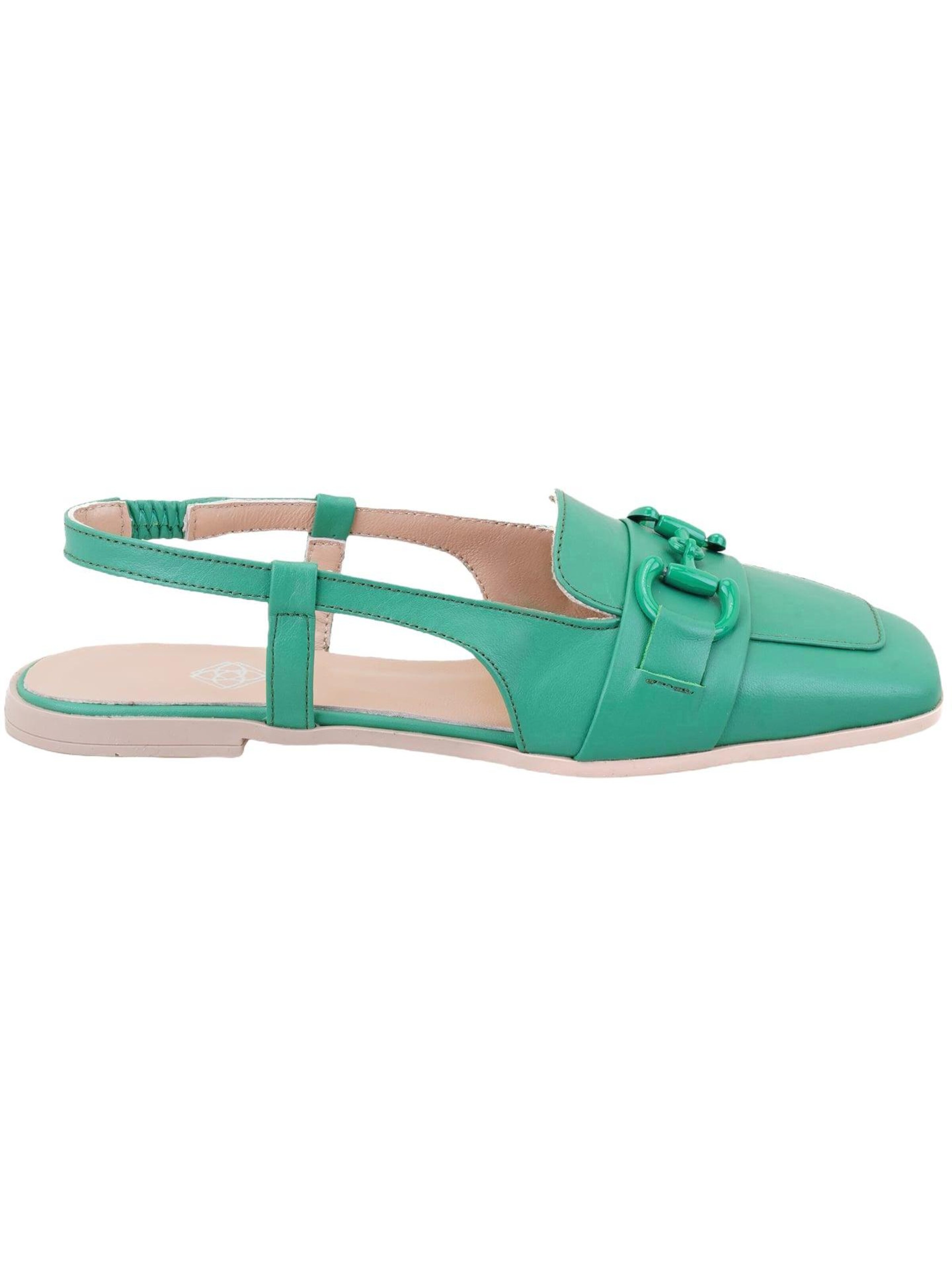 Desa Mokassin 'Ballerinas'‌ in Grün