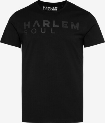 Harlem Soul Shirt 'MEL-BOURNE' in Black: front