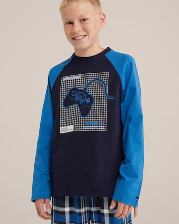 WE Fashion Pyžamo – modrá