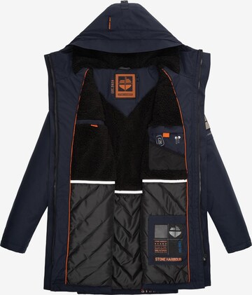 STONE HARBOUR Winterparka 'Ragaan' in Blauw