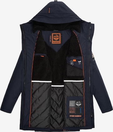 STONE HARBOUR Winterparka 'Ragaan' in Blauw