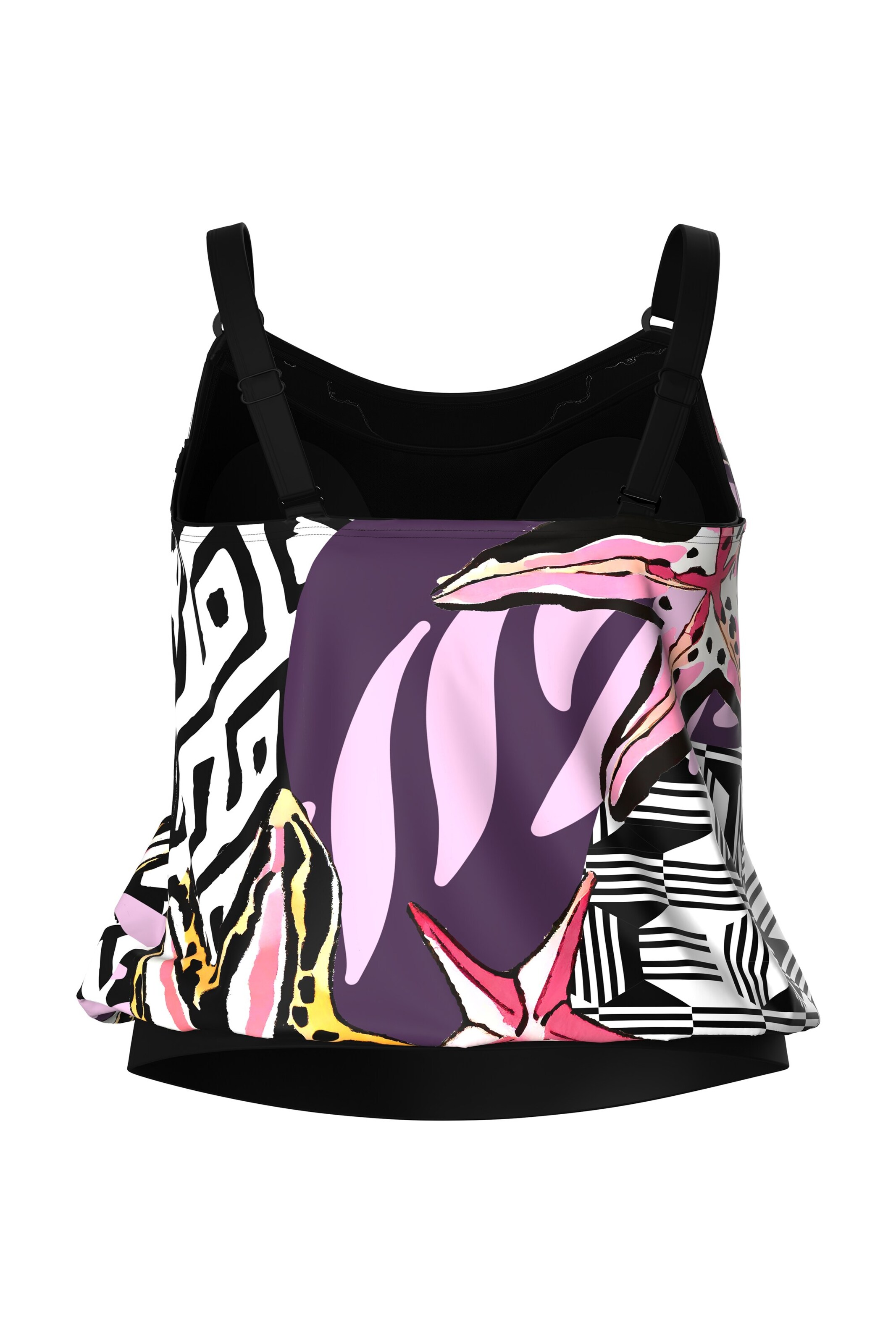 Ulla Popken T-shirt Bra in Black