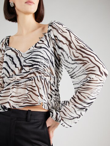 Envii Blouse 'MATCH' in Zwart