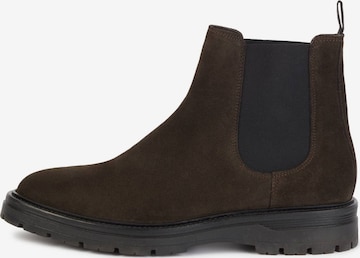 Boggi Milano - Botas chelsea em castanho: frente