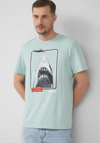s.Oliver Shirt in Groen: voorkant
