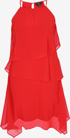 faina - Vestido de gala 'Festive' en rojo: frente