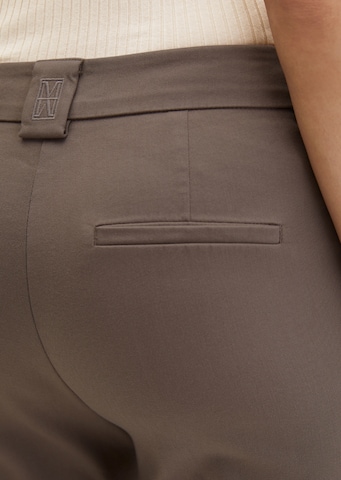 évasé Pantalon à plis 'Marthe' Marc O'Polo en marron