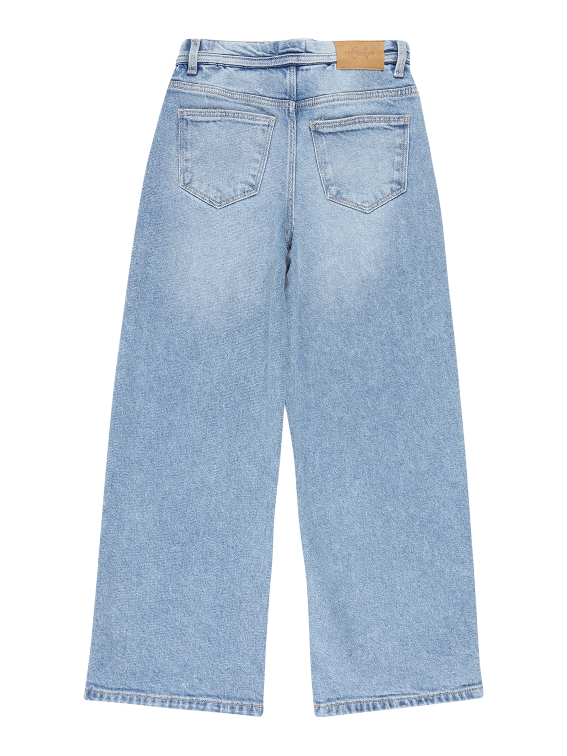 Vero Moda Girl Wide Leg Jeans 'FLora' i blå