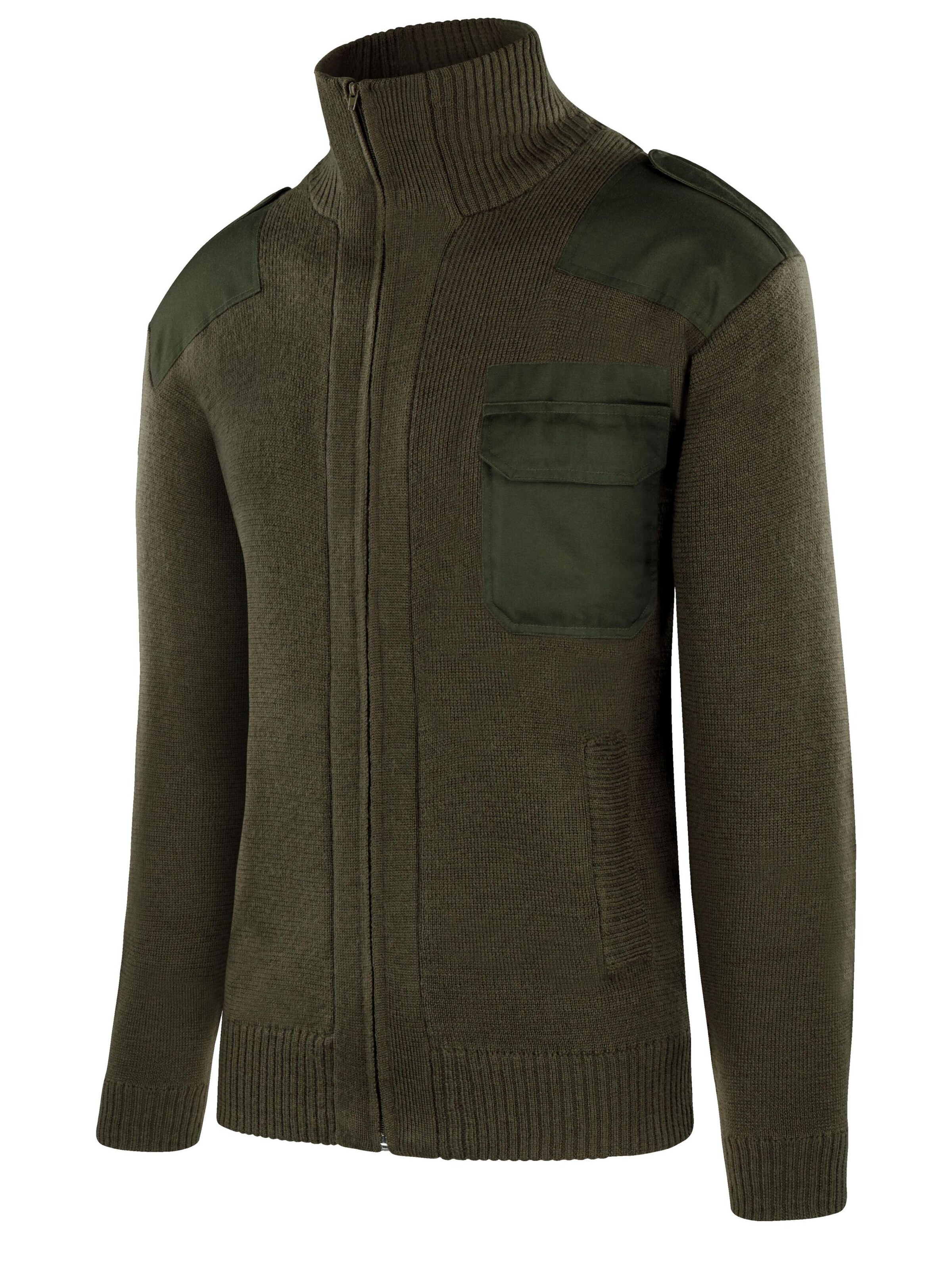 Vestes en maille 'Istrup' normani en vert