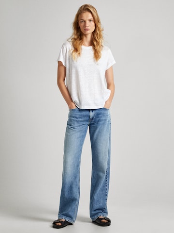 T-shirt 'LILIAN' Pepe Jeans en blanc