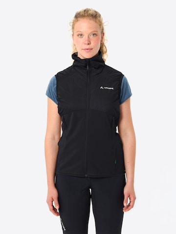 VAUDE Sportbodywarmer 'Brenva II' in Zwart: voorkant