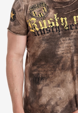 Rusty Neal T-Shirt in Braun