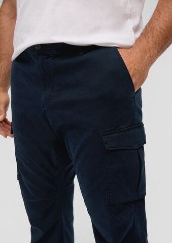Regular Pantalon cargo s.Oliver en bleu