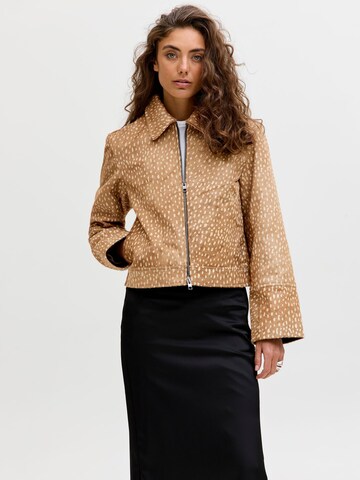 JJXX - Chaqueta de entretiempo 'JXSabi' en marrón: frente