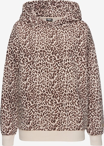 BUFFALO Sweatshirt in Braun: Vorderseite