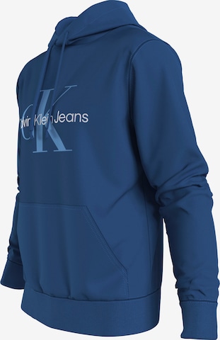 Bluză de molton 'Essentials' de la Calvin Klein Jeans pe albastru