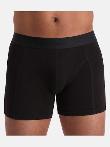 Bamboo basics Boxer shorts 'Rico' in Black