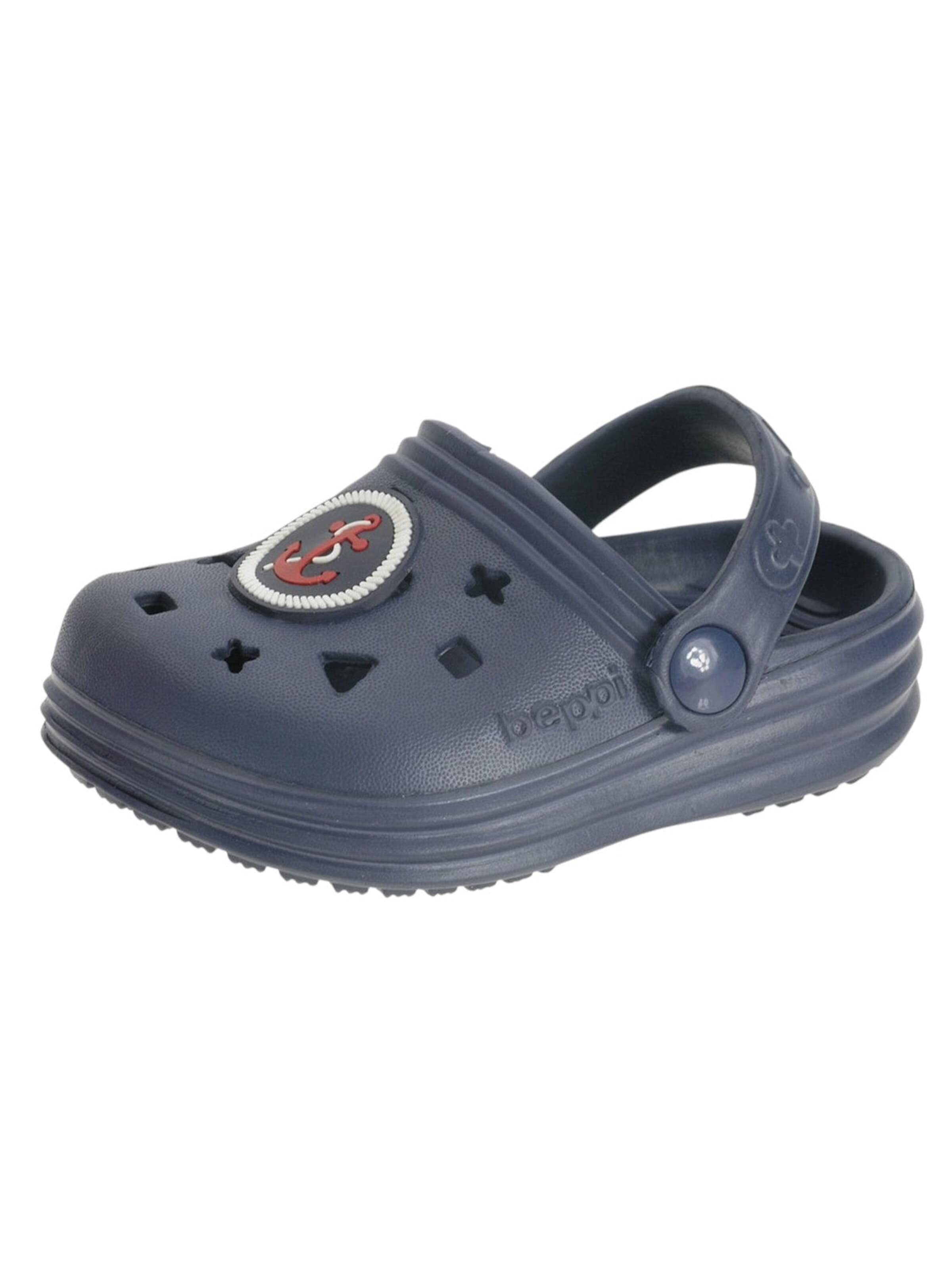 Beppi Offene Schuhe 'Eva Clog'‌‌‌‌‌‌‌‌‌ in Blau: Vorderseite