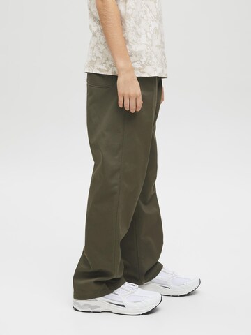 Loosefit Pantalon 'JPSTAlex Clean JJWorker' Jack & Jones Junior en vert