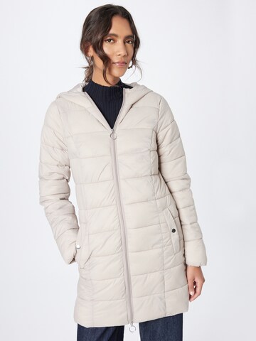 JDY Between-seasons coat 'ZULU' in Grey: front