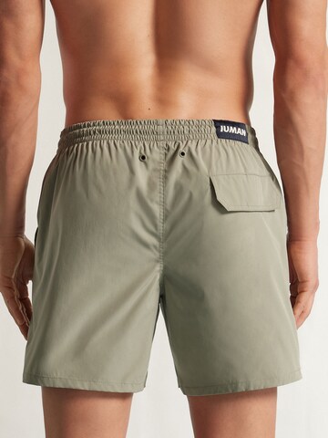 IUMAN Intimissimi Swim Trunks in Green