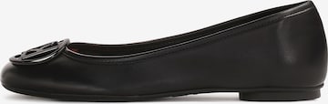 Kazar Ballet Flats in Black: front