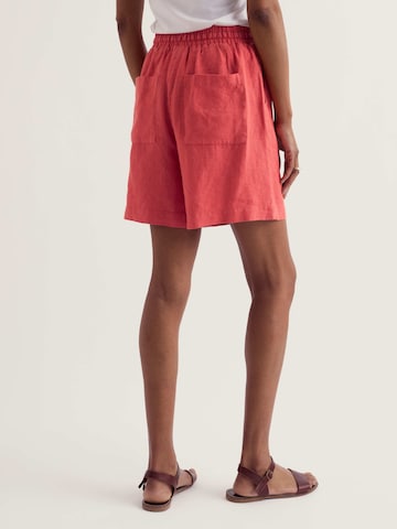 Seasalt Cornwall Regular Trousers 'Tide Flow' in Orange