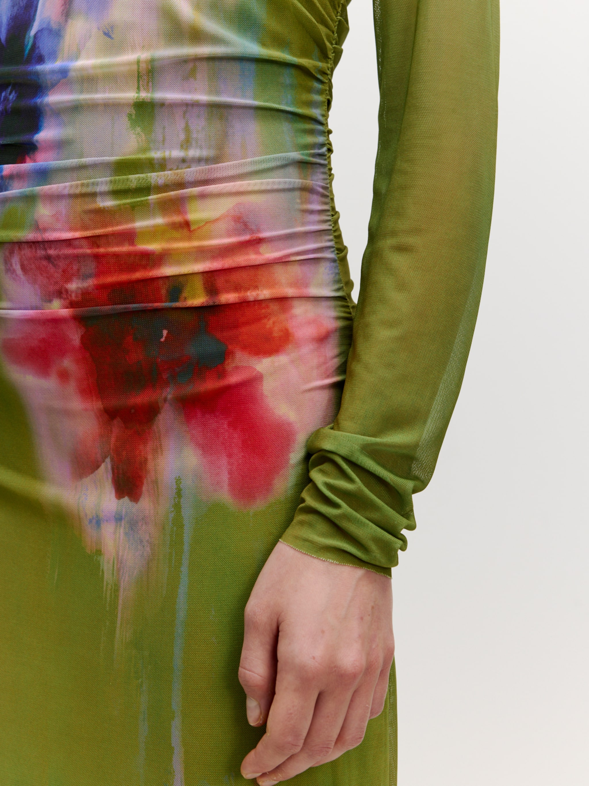 EDITED Produits Robe 'Nati' vert