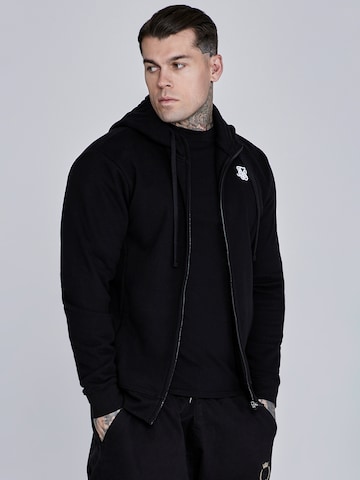 Veste de survêtement SikSilk en noir