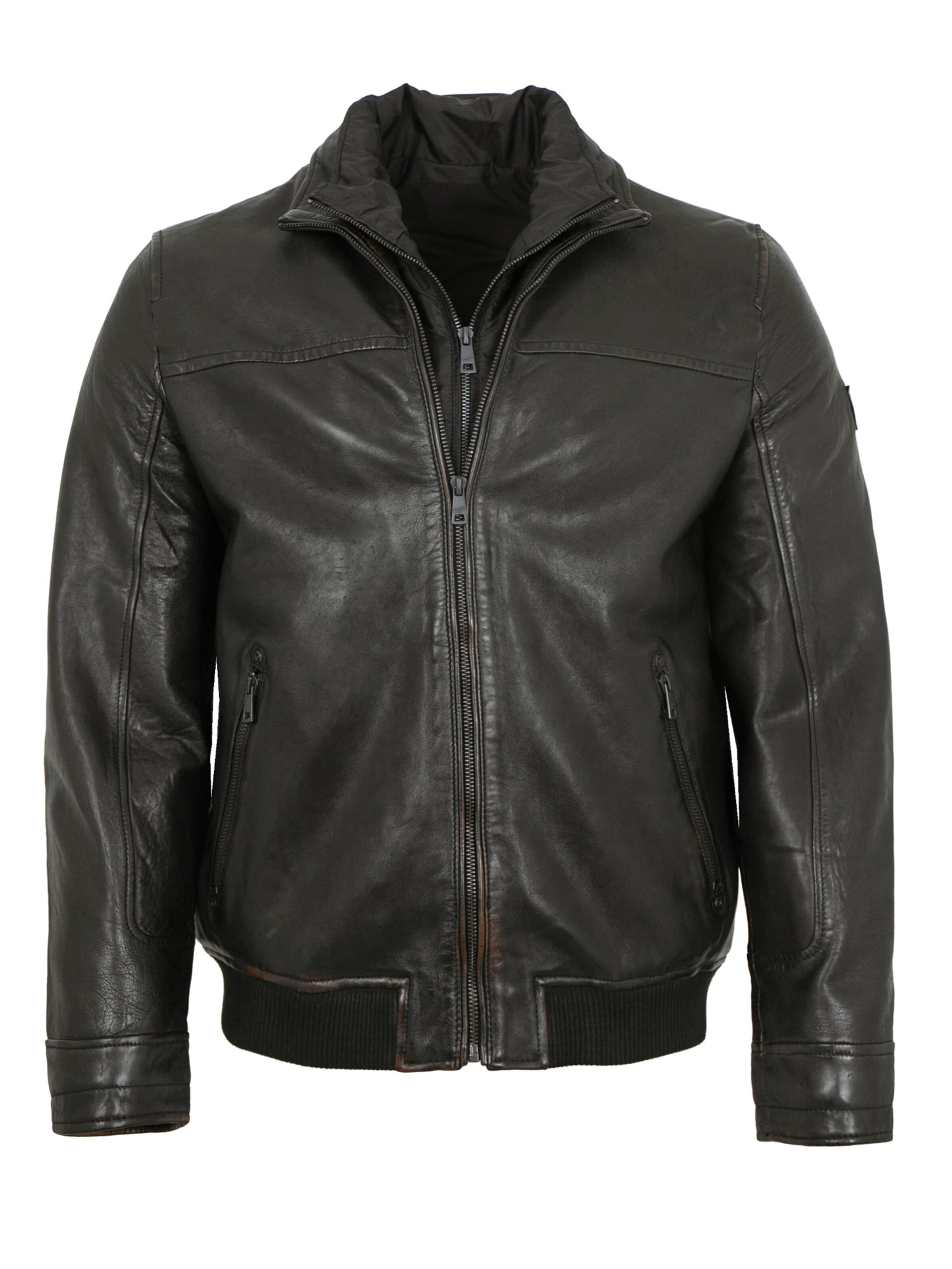 Veste mi-saison 'MMBromu' Mauritius en noir : devant