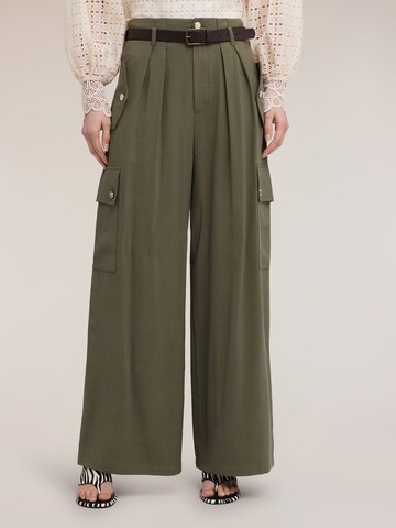 MOTIVI Wide leg Pants in Green