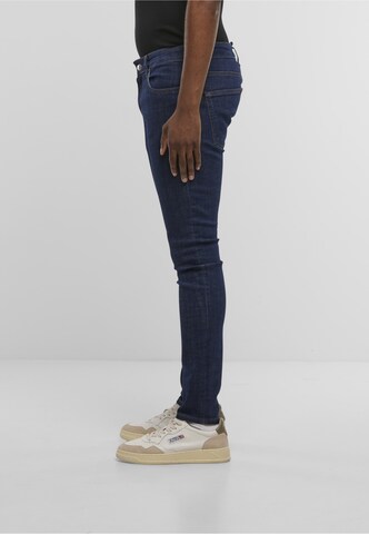 2Y Premium Tapered Jeans in Blau