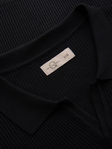 Ombre Shirt in Zwart