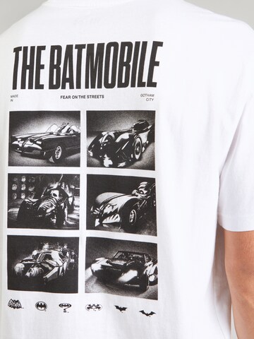 GAP Тениска 'BATMOBILES' в бяло