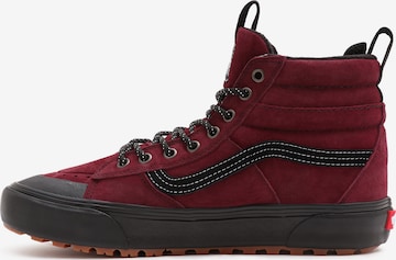 Sneaker alta 'SK8-Hi' di VANS in rosso