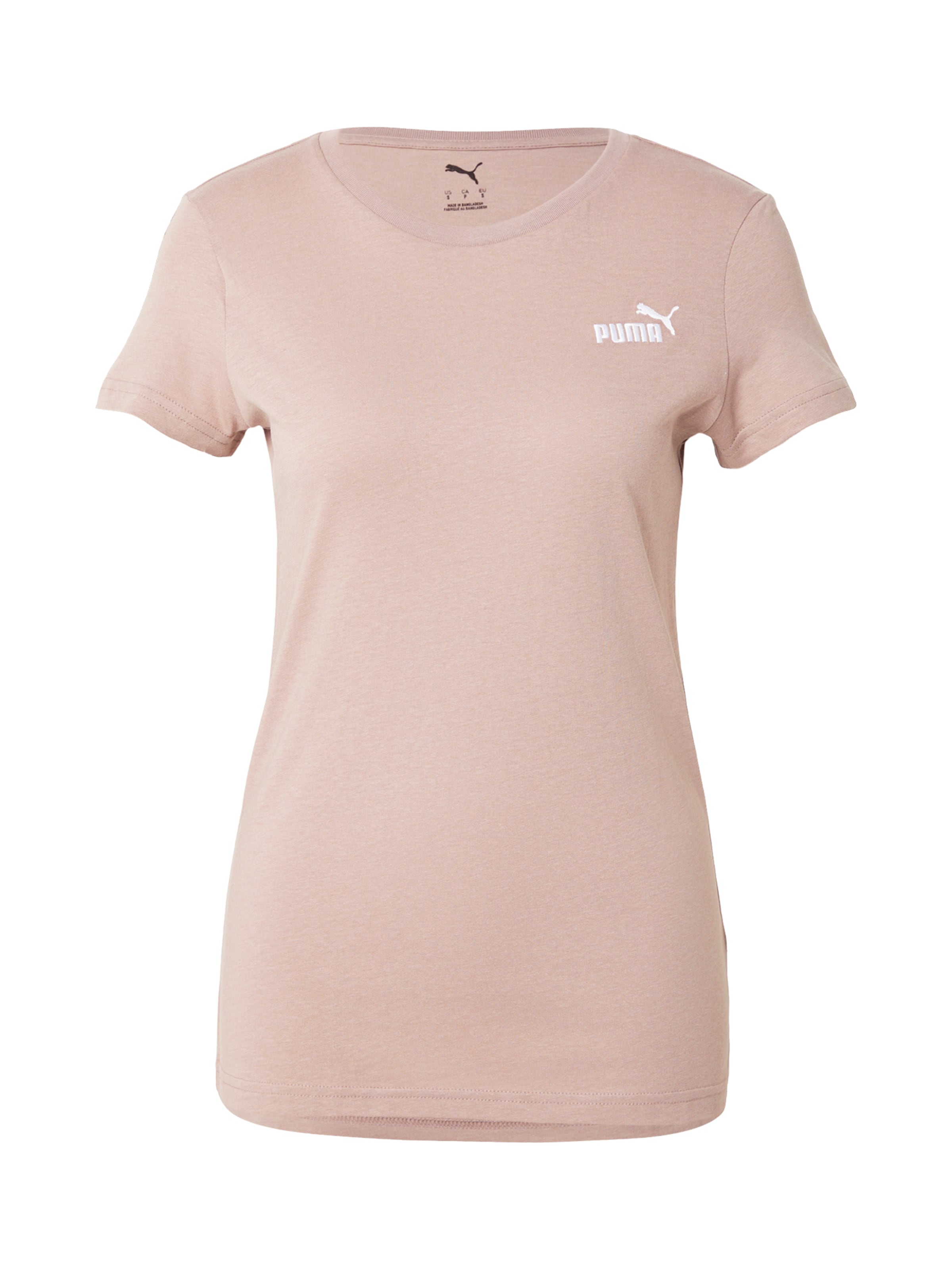 PUMA Shirt 'Ess No. 1' in Brown: front