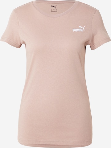 PUMA Shirt 'Ess No. 1' in Brown: front
