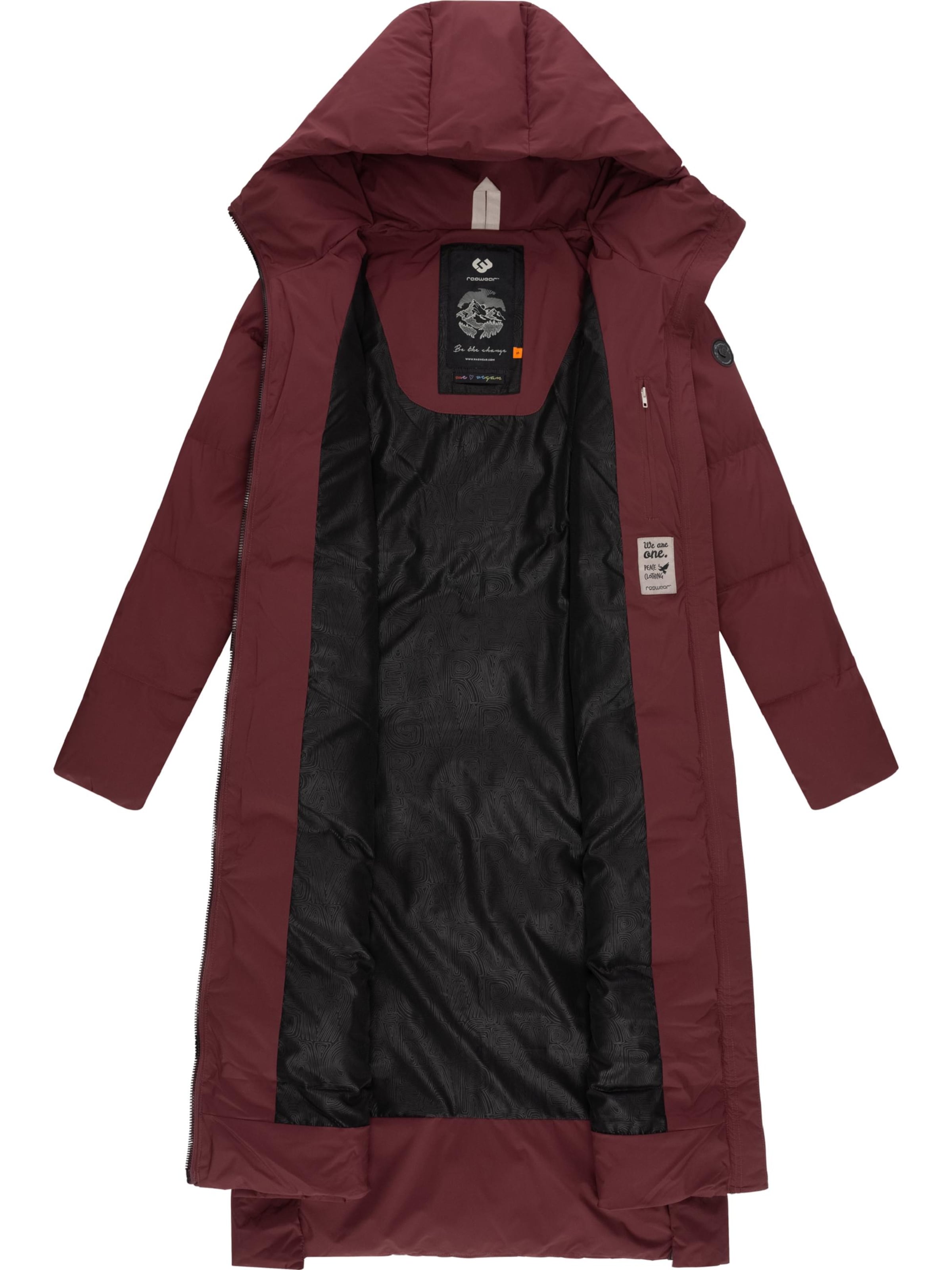 Ragwear Vinterfrakke 'Patrise' i rød