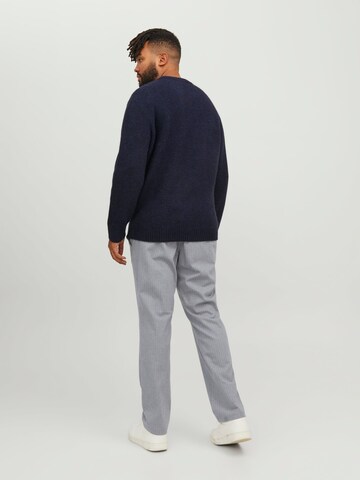 Jack & Jones Plus Regular Chino in Grijs