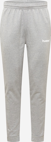 Pantalon de sport Hummel en gris : devant