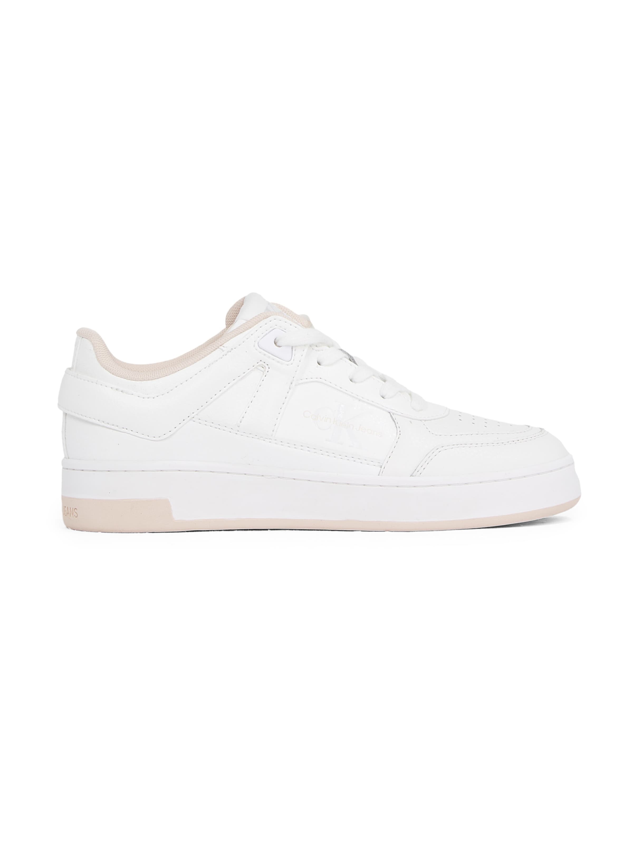 Sneaker low 'BASKET' de la Calvin Klein pe alb