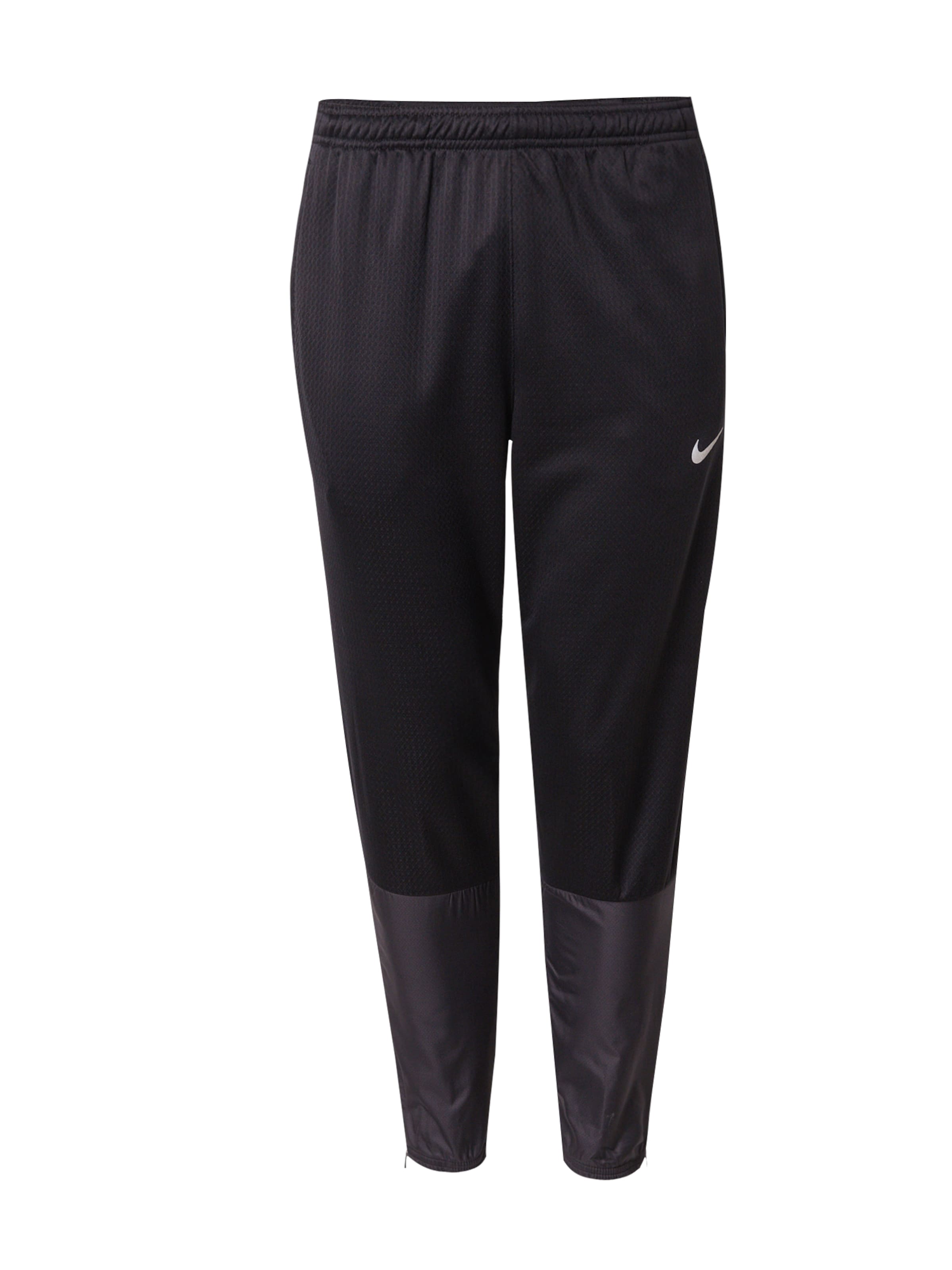 Tapered Pantaloni sportivi 'Sphere Challenger' di NIKE in nero: frontale