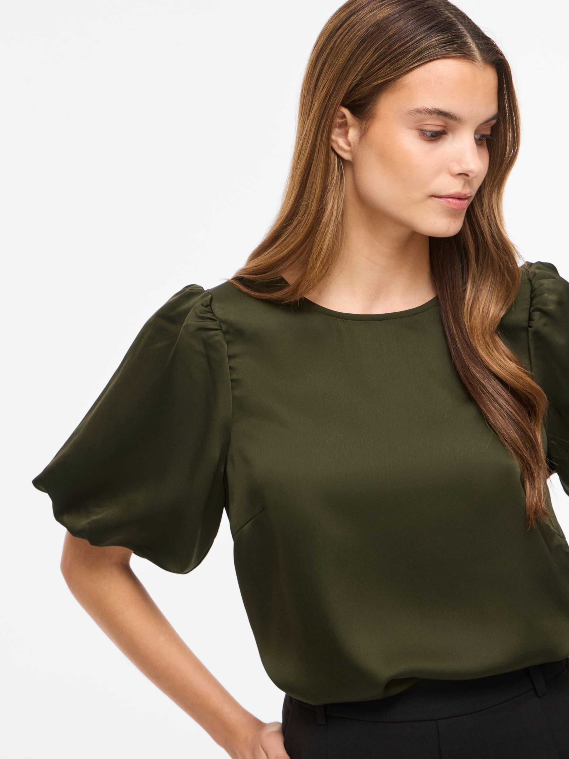 VILA Blouse 'VIEllette' in Green
