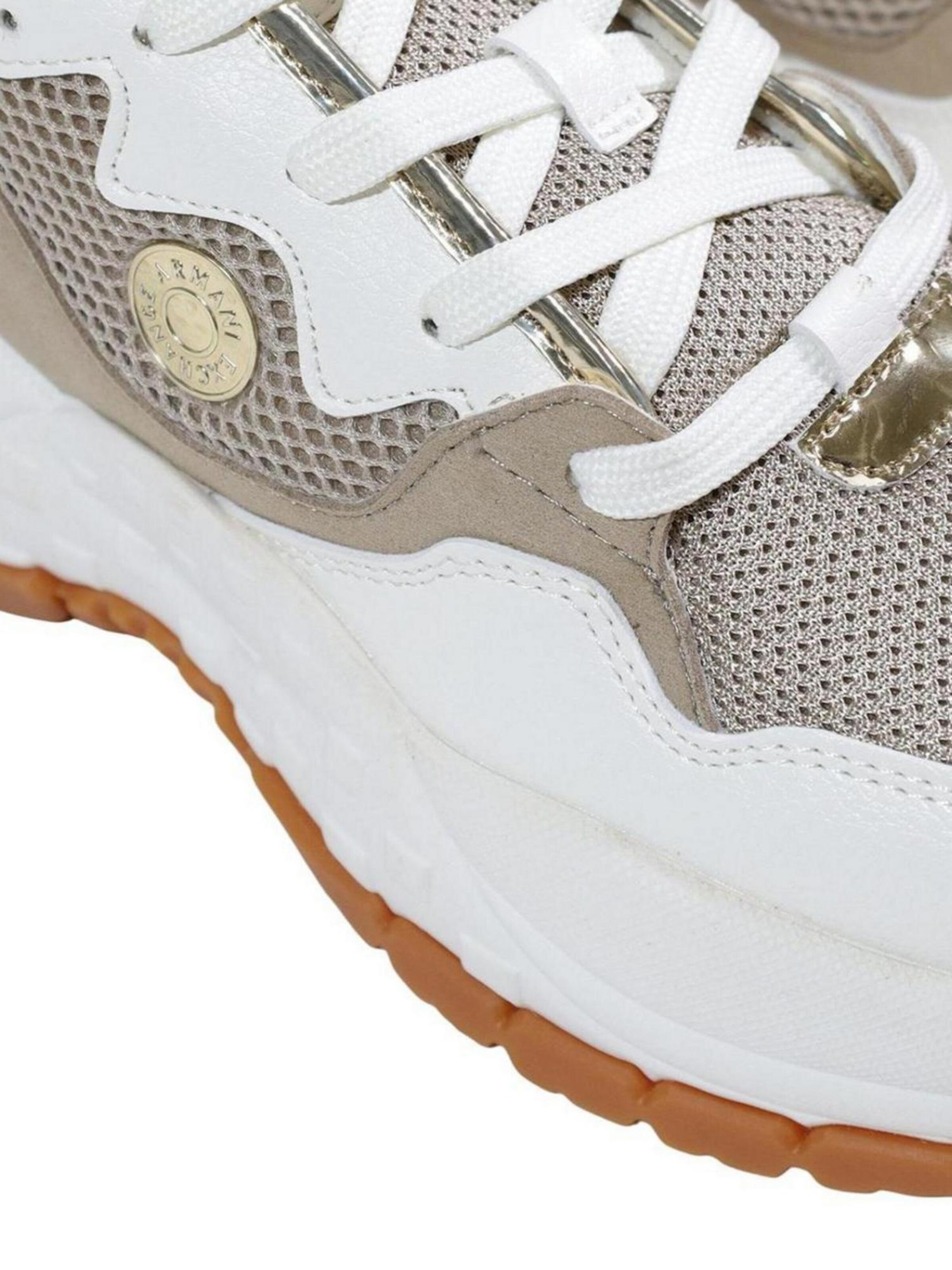 ARMANI EXCHANGE Platform trainers 'XW002784 AF25160' in White