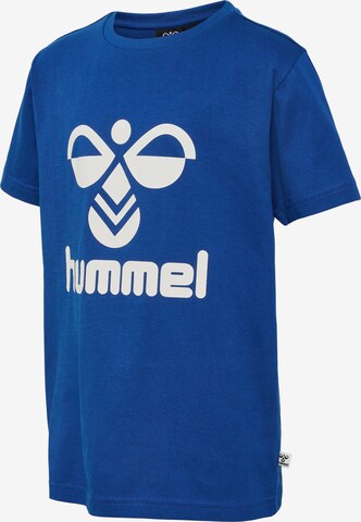 Hummel Sportshirt 'Tres' in Blau