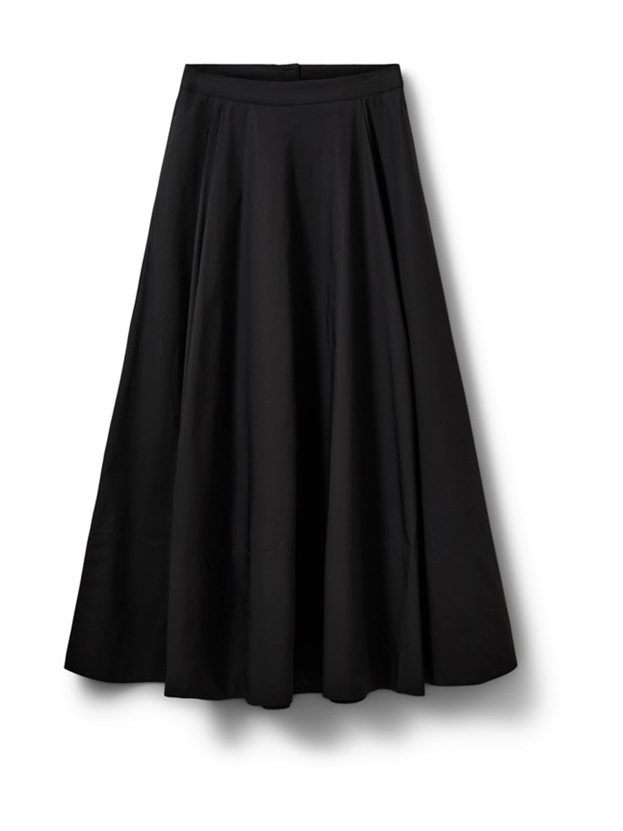 Sofie Schnoor - Falda 'NOOR' en negro: frente