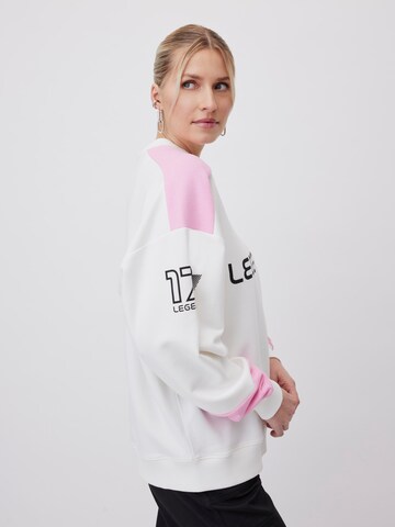 LeGer by Lena Gercke Sweatshirt 'Jovana' in White