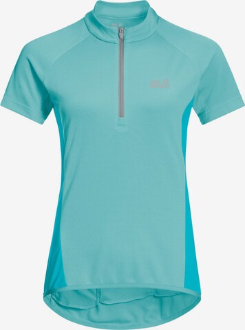 JACK WOLFSKIN Performance Shirt in Blue: front