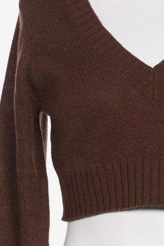 H&M Pullover S in Braun